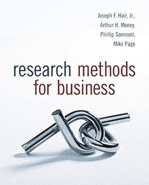 Image du vendeur pour Research Methods for Business mis en vente par WeBuyBooks