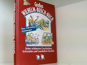 Seller image for Grosses Wilhelm Busch Buch - Seine schnsten Geschichten, Schwnke und Lausbuben-Streiche [seine schnsten Geschichten, Schwnke und Lausbuben-Streiche] for sale by Book Broker