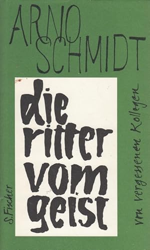 Bild des Verkufers fr Die Ritter vom Geist Von vergessenen Kollegen zum Verkauf von Leipziger Antiquariat