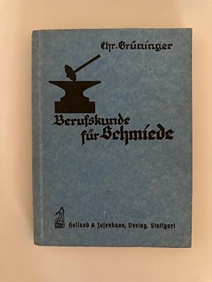 Berufskunde für Schmiede.