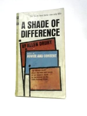 Bild des Verkufers fr A Shade of Difference zum Verkauf von World of Rare Books
