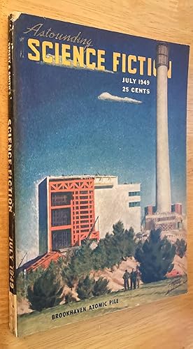 Bild des Verkufers fr Astounding Science-fiction for July 1949 // The Photos in this listing are of the magazine that is offered for sale zum Verkauf von biblioboy