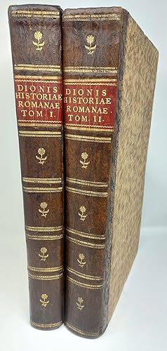 Bild des Verkufers fr Ton Dionos tou Kassiou tou Kokkeianou Romaikon istorion ta sozomena Cassii Dionis Cocceiani Historiae romanae quae supersunt volumen 1. [-2.] . zum Verkauf von Libreria Antiquaria Pregliasco