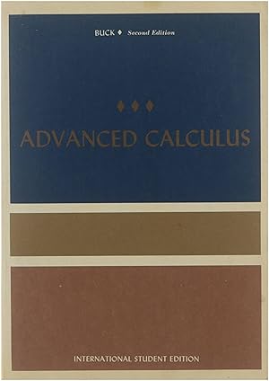 Image du vendeur pour Advanced Calculus mis en vente par Untje.com