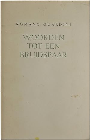 Seller image for Woorden tot een bruidspaar for sale by Untje.com