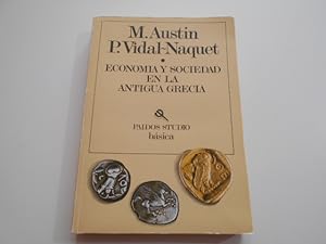 Image du vendeur pour Economa y sociedad en la Antigua Grecia mis en vente par Librera Camino Bulnes
