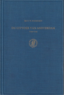 De uitvoer van Amsterdam 1543 - 1545