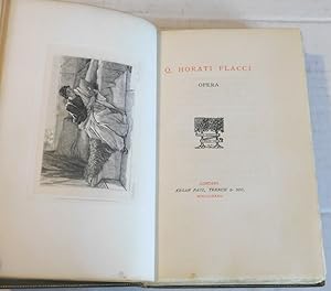Imagen del vendedor de OPERA. [One of 50 Large Paper Copies from the Chiswick Press]. a la venta por Blue Mountain Books & Manuscripts, Ltd.