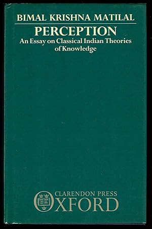 Seller image for Perception: Essay on Classical Indian Theories of Knowledge for sale by Bookworks