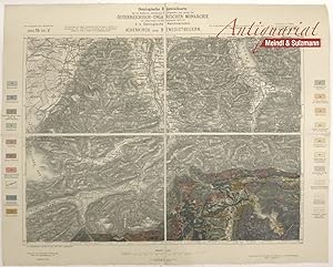 "Geologische Spezialkarte . der Österreichisch-Ungarischen Monarchie . herausgegeben durch die k....