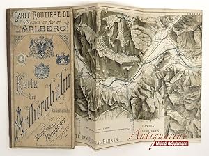 "Karte der Rheintal Bahnen - Karte der Arlbergbahn (mit Benützung der k. k. österr. Spezialkarte)...