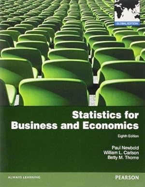 Bild des Verkufers fr Statistics for Business and Economics: Global Edition zum Verkauf von WeBuyBooks