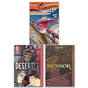Image du vendeur pour Junji Ito 3 Books Story Collection Set (Deserter, Fragments of Horror, Sensor) mis en vente par Books 4 People