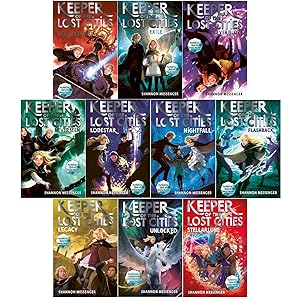 Immagine del venditore per Keeper of the Lost Cities Series Volume 1 - 10 Collection Books Set by Shannon Messenger (Stellarlune, Unlocked, Legacy) venduto da Books 4 People
