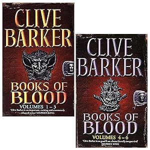 Immagine del venditore per Books Of Blood Omnibus Series 2 Books Collection Set by Clive Barker (Volumes 1-6) venduto da Books 4 People