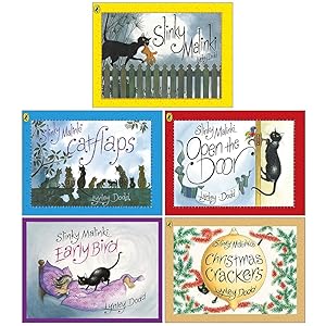 Immagine del venditore per Lynley Dodd Slinky Malinki Hairy Maclary and Friends Series 5 Books Collection Set(Slinky Malinki, Slinky Malinki Catflaps, Open the Door, Slinky Malinki's Christmas Crackers, Early Bird) venduto da Books 4 People