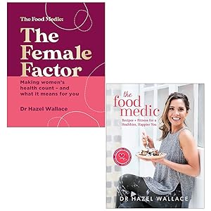 Bild des Verkufers fr Dr Hazel Wallace Collection 2 Books Set (The Female Factor, The Food Medic) zum Verkauf von Books 4 People