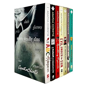 Seller image for Agatha Christie Seven Deadly Sins Collection 7 Books Box Set (ABC Murders, Murder is Announced, Evil Under the Sun, Sparkling Cyanide & MORE) for sale by Books 4 People