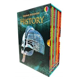 Seller image for Usborne Beginners History 10 Books Collection Box Set Stone Age Iron Age HARDCOVER for sale by Books 4 People