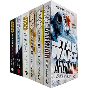 Imagen del vendedor de Star Wars Thrawn Series Aftermath Trilogy 6 Books Collection Set by Timothy Zahn, Chuck Wendig a la venta por Books 4 People