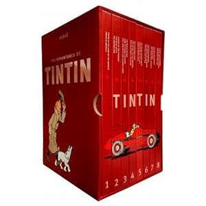 Seller image for BOX MISSING - The Complete Adventures Of Tintin Collection 8 Books Box Gift Set By Herge for sale by Books 4 People