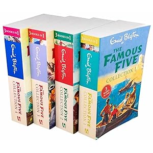 Seller image for Enid Blyton The Famous Five 4 Book Set 12 Story Collection for sale by Books 4 People
