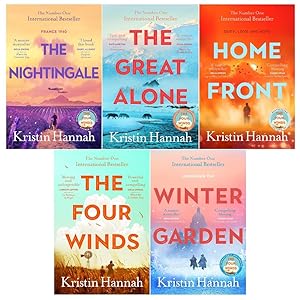 Seller image for Kristin Hannah Collection 5 Books Set (The Nightingale, The Four Winds, The Great Alone, Winter Garden, Home Front) for sale by Books 4 People
