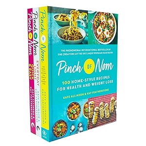 Seller image for Pinch of Nom Cooking 3 Book Bundle - Everyday Light, Pinch of Nom, Pinch of Nom Quick & Easy for sale by Books 4 People