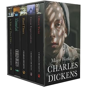 Seller image for Major Works of Charles Dickens 5 Books Collection Boxed Set (Great Expectations, A Tale of Two Cities, A Christmas Carol, Hard Times & Oliver Twist) for sale by Books 4 People