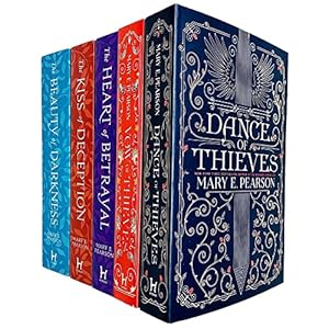 Image du vendeur pour Mary E. Pearson Collection 5 Books Set (Dance of Thieves, Vow of Thieves, The Kiss of Deception, The Heart of Betrayal, The Beauty of Darkness) mis en vente par usa4books