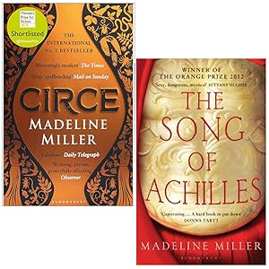 Seller image for Circe And The Song Of Achilles By Madeline Miller 2 Books Collection Set for sale by Books 4 People