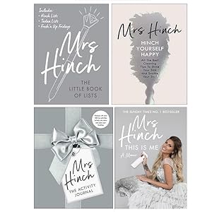 Seller image for Mrs Hinch And Nicola Lewis Collection 4 Books Set The Activity Journal Hinch Yourself Happy This is me for sale by Books 4 People