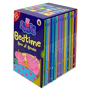 Seller image for Peppa Pig Bedtime Box of Books 20 Stories Ladybird Collection Box Set, Peppa Goes Swimming. for sale by Books 4 People