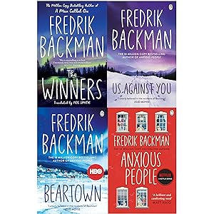 Seller image for Fredrik Backman Beartown Collection 4 Books Set (The Winner, Us Against You, Beartown, Anxious People) for sale by usa4books