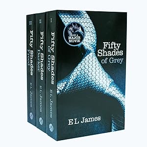 Seller image for E L James Fifty Shades Movie Series 3 Books Collection Set (Fifty Shades of Grey, Fifty Shades Darker, Fifty Shades Freed) for sale by usa4books
