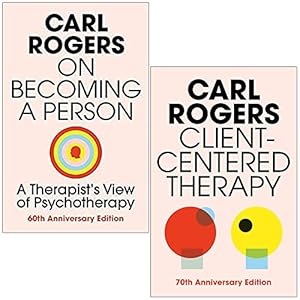 Seller image for On Becoming a Person & Client Centred Therapy By Carl Rogers 2 Books Collection Set for sale by usa4books