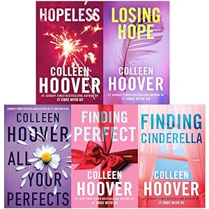 Seller image for Hopeless Series By Colleen Hoover 5 Books Collection Set (Losing Hope, Finding Cinderella, Hopeless, Finding Perfect & All Your Perfect) for sale by usa4books