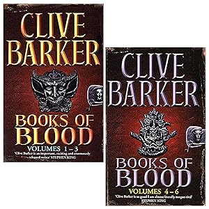 Imagen del vendedor de Books Of Blood Omnibus Series 2 Books Collection Set by Clive Barker (Volumes 1-6) a la venta por usa4books