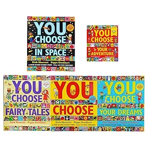 Seller image for You Choose Series with World Book Day 2023: 5 Books Collection Set by Pippa Goodhart and Nick Sharratt for sale by usa4books