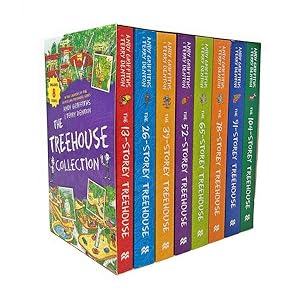 Seller image for The 13 Storey Treehouse Collection 8 Books Set By Andy Griffiths for sale by usa4books