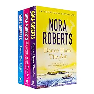 Immagine del venditore per Three Sisters Island Trilogy Collection 3 Books Set By Nora Roberts (Dance Upon The Air, Heaven And Earth, Face The Fire) venduto da usa4books