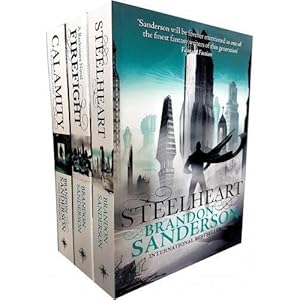 Seller image for Brandon Sanderson Reckoners Series Collection 3 Books Set - Steelheart Firefight Calamity for sale by usa4books