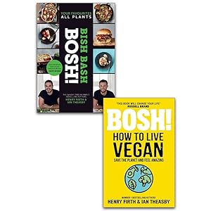 Seller image for BISH BASH BOSH! & Bosh! How To Live Vegan 2 Books Collection Set for sale by usa4books