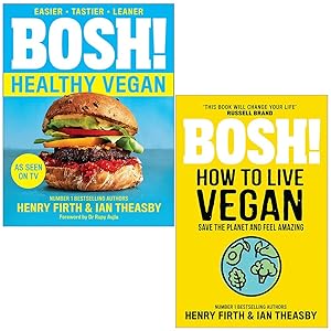 Seller image for BOSH Healthy Vegan & Bosh! How To Live Vegan 2 Books Collection Set for sale by usa4books