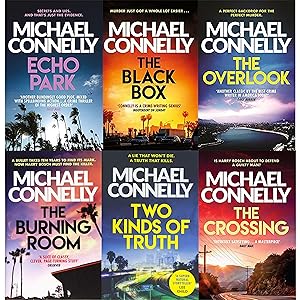 Seller image for Michael Connelly Harry Bosch Series Collection 6 Books Set The Black Box, The Crossing, Echo Park, Two Kinds of Truth, The Burning Room, The Overlook for sale by usa4books