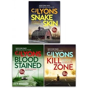 Bild des Verkufers fr Cj Lyons Lucy Guardian Fbi Thrillers 3 Books Collection Set Kill Zone Blood Stained Snake Skin zum Verkauf von usa4books