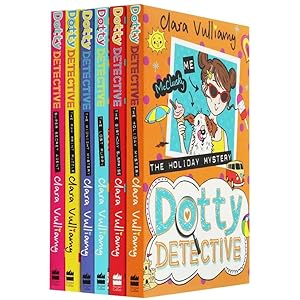 Imagen del vendedor de Dotty Detective Collection Clara Vulliamy 6 Books Set Dotty Detective The Paw Print Puzzle Midnigh. a la venta por usa4books