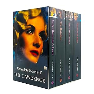 Seller image for The Complete Novels of D.H. Lawrence 4 Books Collection Box Set (Women in Love, The Rainbow, Sons and Lovers, Lady Chatterley's Lover) for sale by usa4books