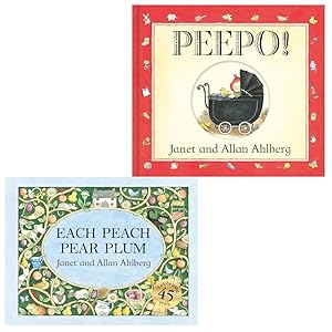 Image du vendeur pour Peepo! & Each Peach Pear Plum by Janet and Allan Ahlberg mis en vente par usa4books