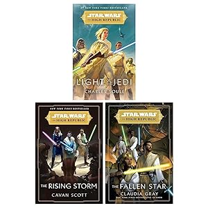 Seller image for Star Wars: The High Republic Series 3 Books Collection Set (Books 1-3) (Light of the Jedi, The Rising Storm & The Fallen Star) for sale by usa4books
